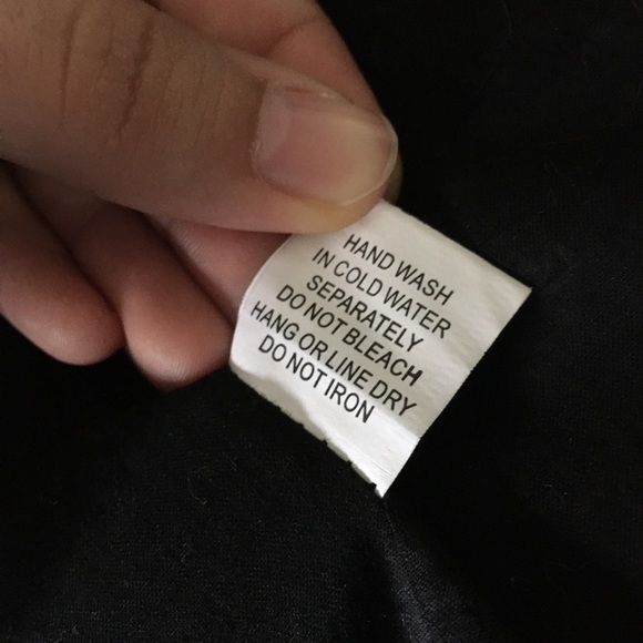 Black polka dot zipper tube top - Picture 4 of 5